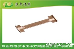 五金冲压定制 铜片支架