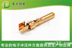 新能源汽车圆形连接器端子